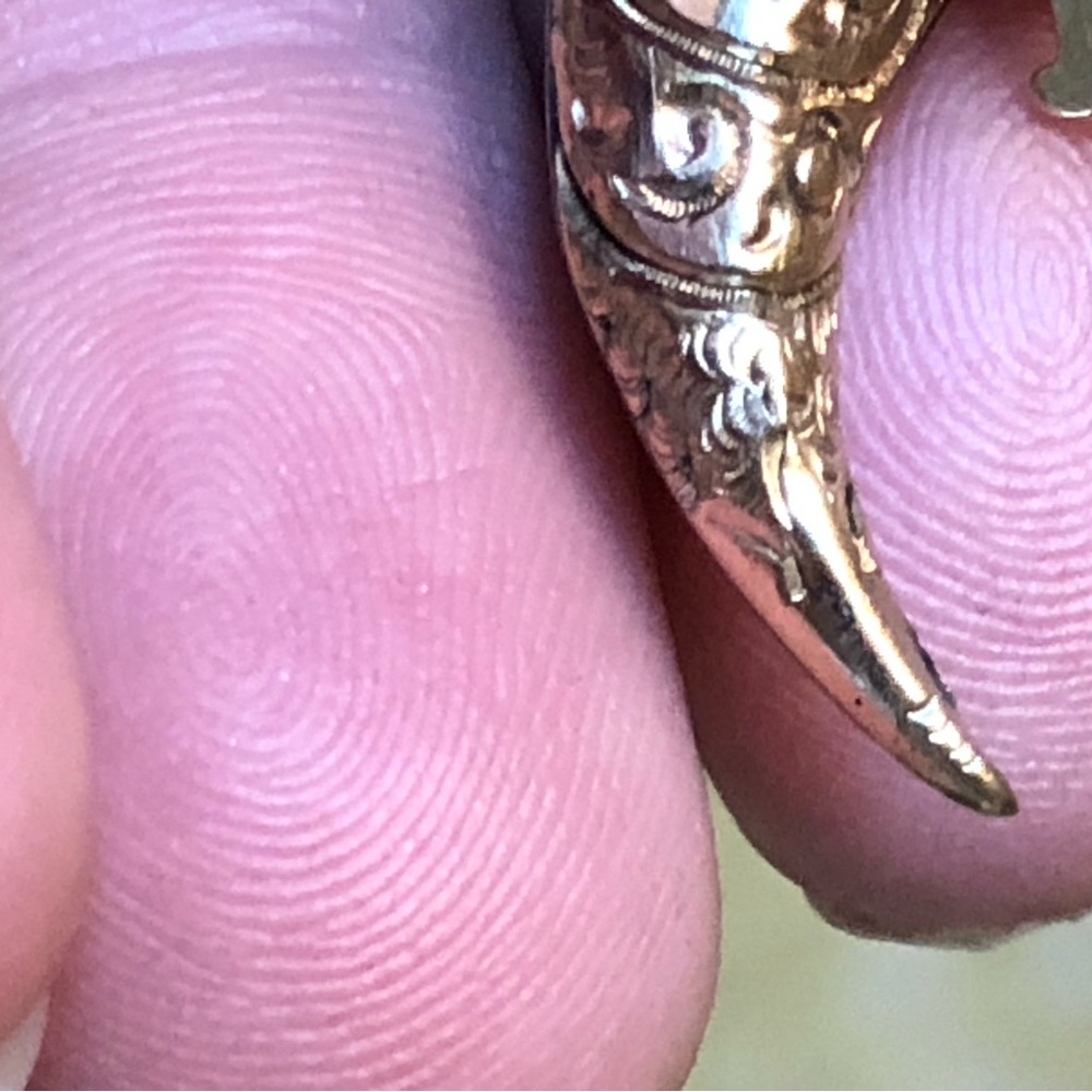 Georgian Victorian horn charm - Picture 14 of 15